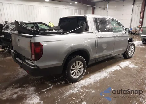 2019 Honda Ridgeline Rtl из США, поврежденный, VIN 5FPYK3F56KB024977